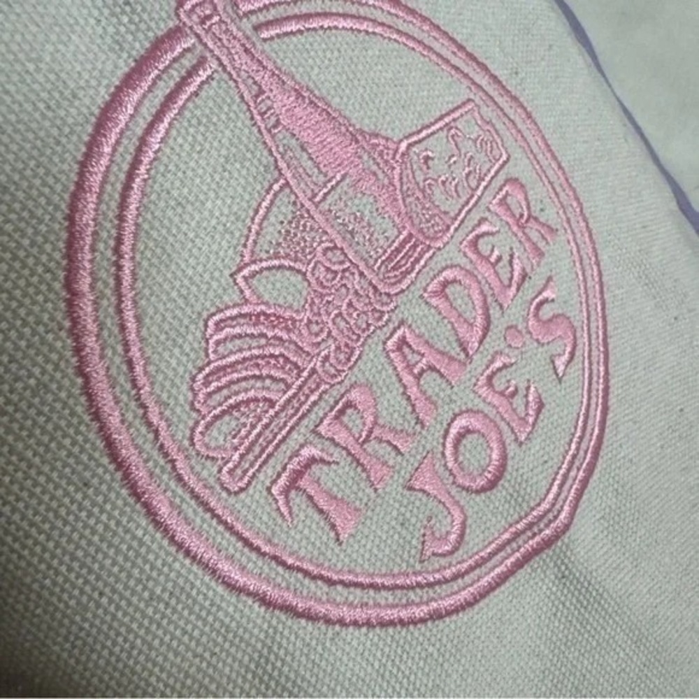 NWT Trader Joe's Large Lavender Tote Bag 2026 Spring Limited Edition Rare - Picture 3 of 8